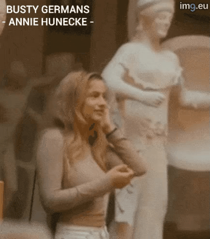 Busty German activist Annie Hunecke