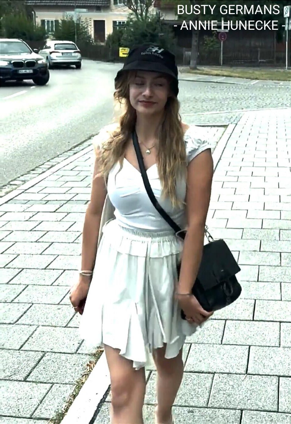 Busty German activist Annie Hunecke