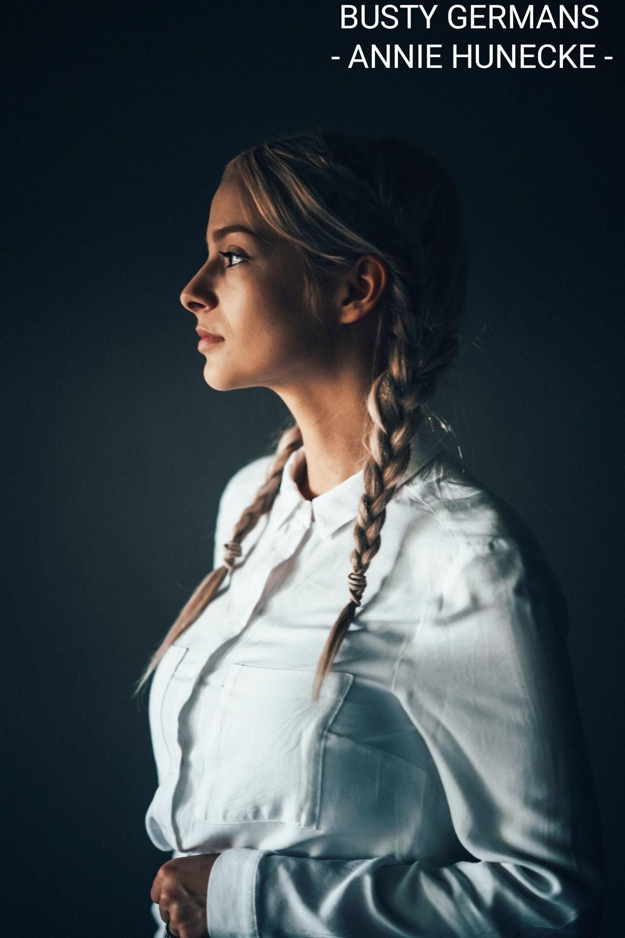 Busty German activist Annie Hunecke