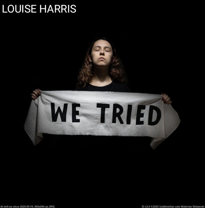 Singer and Activist Louise Harris nude in public