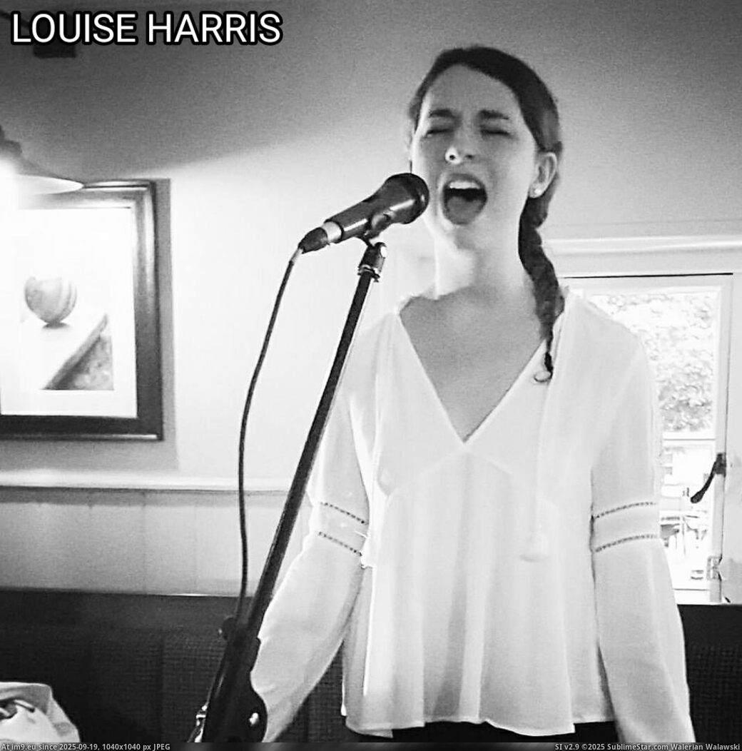 Singer and Activist Louise Harris nude in public