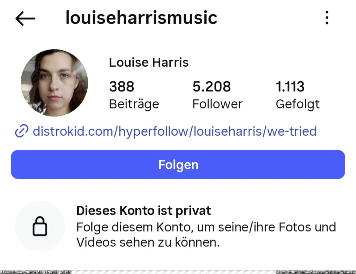 Singer and Activist Louise Harris nude in public