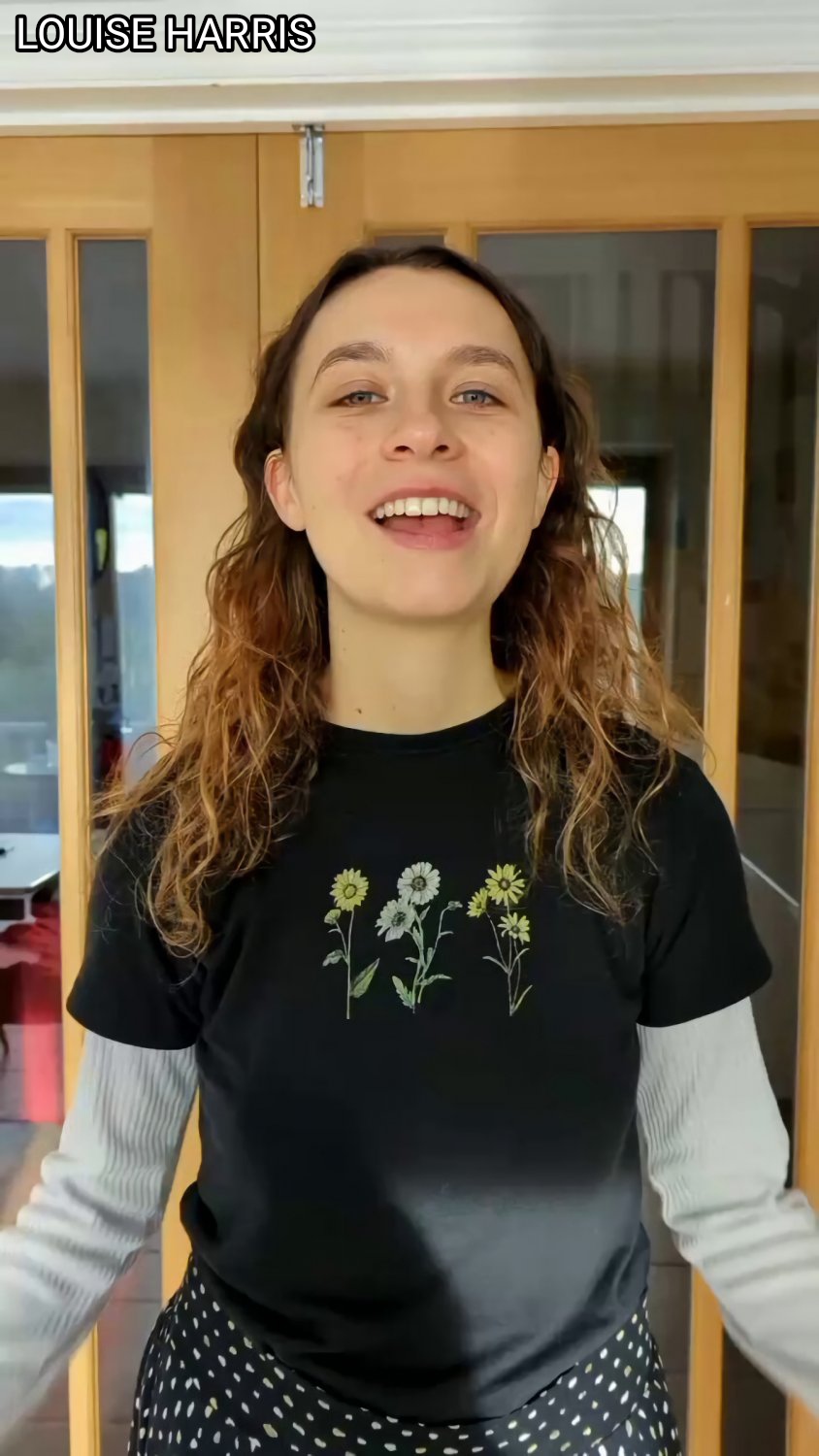 Singer and Activist Louise Harris nude in public