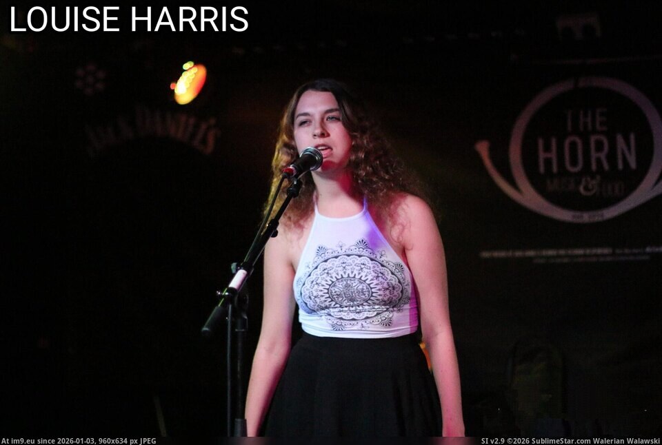 Singer and Activist Louise Harris nude in public