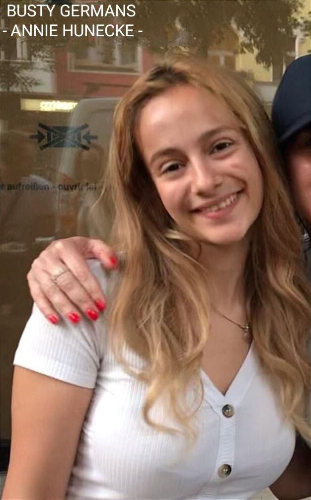 Busty German activist Annie Hunecke