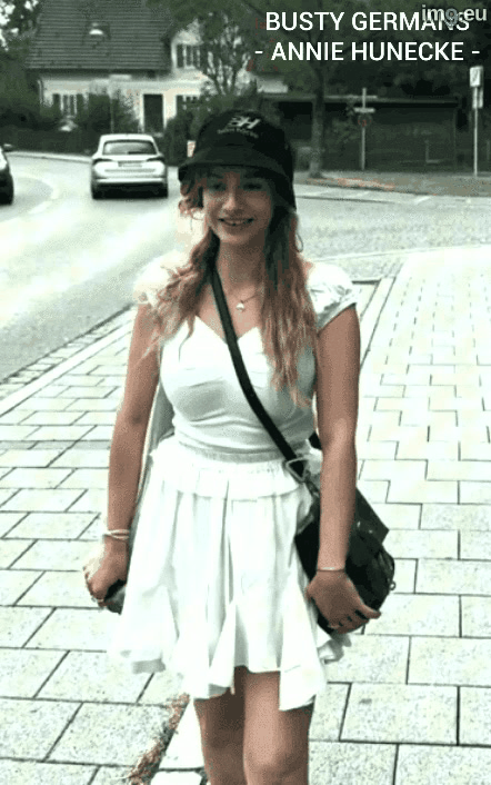 Busty German activist Annie Hunecke