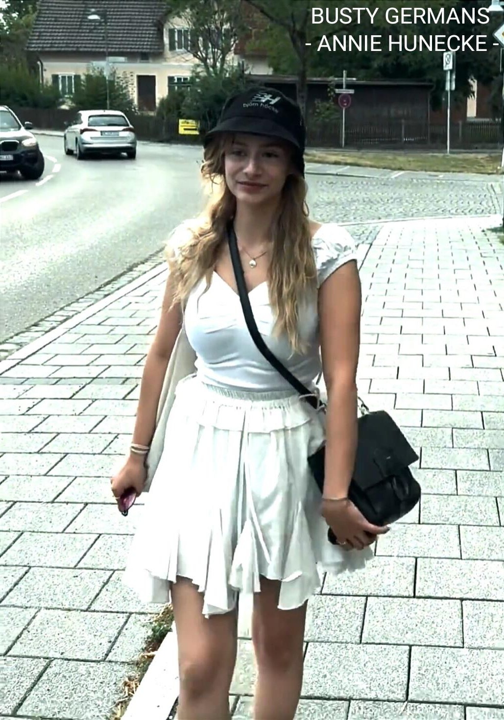 Busty German activist Annie Hunecke