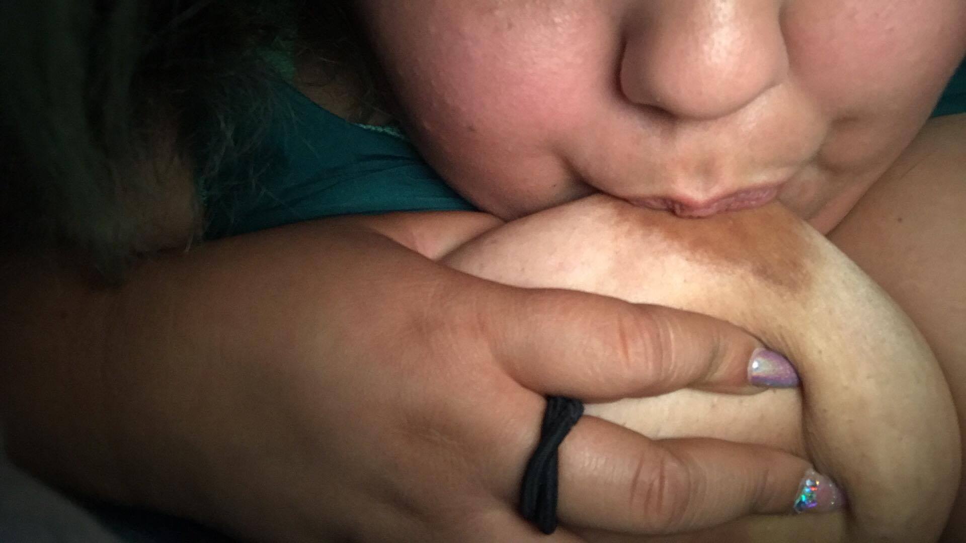 Ex gorda luciendo tetas