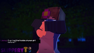 Jenny x Creeper (Minecraft 18+ Sex) (Original) SlipperyT