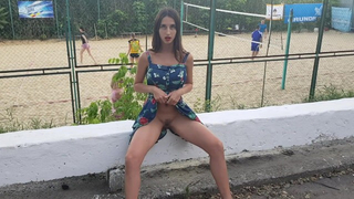 Naked Beach Volleyball Girl