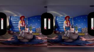 VRCosplayX in your XXX TOY STORY Redhead Jessie Squirts on your Dick