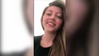 She was sooo nervous