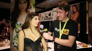 PornhubTV Ava Taylor Interview at eXXXotica 2014 Atlantic City