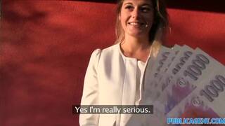 PublicAgent Sexy Teacher Fucking in a Car