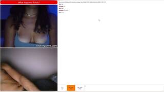 Perfect body and tits girl on webcam chat