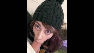 Cute Teen Lets me Fill her up with Cum - Kawaii Girl Creampied