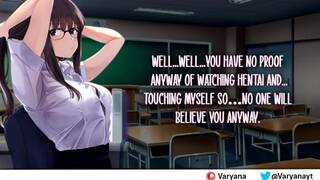 Facefucking the Nerd Girl after you Caught Her...[Audio]