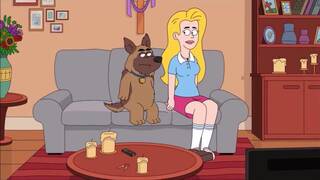 Paradise PD ANAL - sexy cartoon blonde fucked in the ass by smart guy (false Jesus) - assfucking