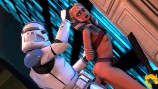 Ahsoka Tano Star Wars Porn by Rocksolidsnake (No Sound)