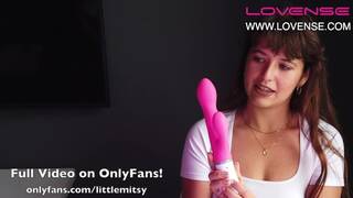 Did I Cum?? Playing with my new Lovense Nora Vibrator! Unboxing and Review