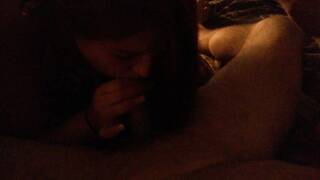 Wife Sucking on my Dick, i Cum on her Face