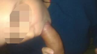 Drooling my Husband's Cock