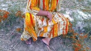 Desi Bhabhi with Devar Outdoor first Time Sex