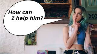 Stepsister Helps to Relax the Stepbrother from Housework.