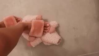 Mistress Thea Stomps on Doll with Perfect Feet