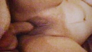 First I Cum then she Cums while Riding my Thick Cock