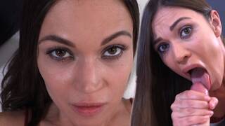 Alyssa Reece Begs for Cum - POV | BLOWJOB | DEEP CREAMPIE | SCREAMING ORGASM | MILF | DIRTY TALK