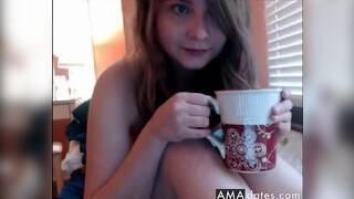 masturbates with a toothbrush