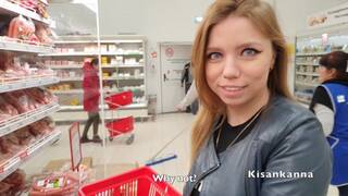 Came to the Store, saw Her, Fucked Her! very much Cum ! 4K Kisankanna!