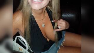 Husband cuckold filming hotwife having sex with friend in the kitchen of the house