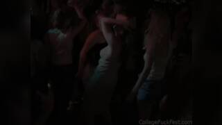 Horny Couple Get away to their party to do a sex scene