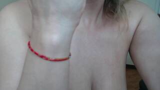 Elegant blonde milf blowjob