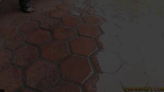 Ivy Winter Outdoor GangBang