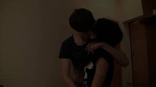 Emo Emily fucked by her Boyfriends at Kitchen