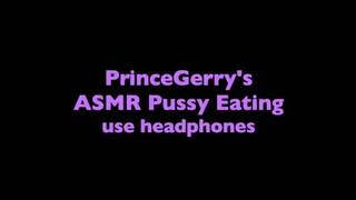 ASMR Pussy Eating - super wet pussy licking, clit sucking (audio only)