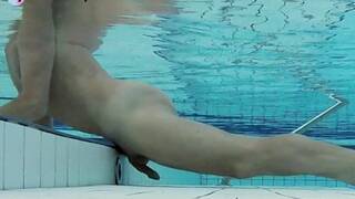 My first underwater orgasm at the massage jet reenacted