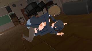 【YUI HIRASAWA】【FUTANARI 3D】【AZUSA NAKANO】【K-ON】