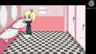 Gacha Fun In The Bathroom