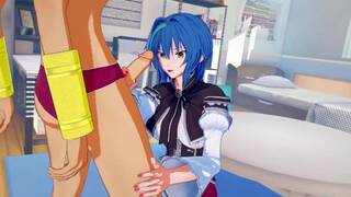 Futa Xenovia x Futa Kefla fuck with swap