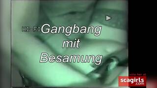 Gangbang mit Besamung