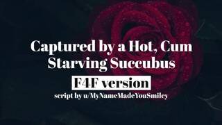 Captured by a Hot Cum Starved Succubus [F4F][Erotic Audio for Women][Femdom]