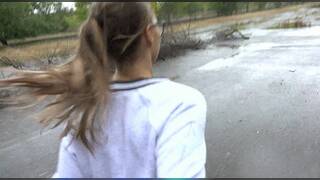 She Can't Escape the Horror