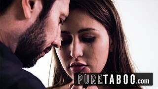 PURE TABOO Shy Virgin Paige Owens Lets Him Finish On Her Ass