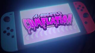 A Ghostly Cumflation- belly and breasts expansion, cum inflation