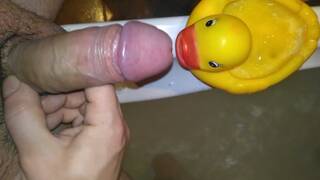 I fed sperm to a rubber toy