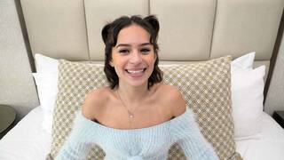 Petite barely legal teen stars in her first fuck video